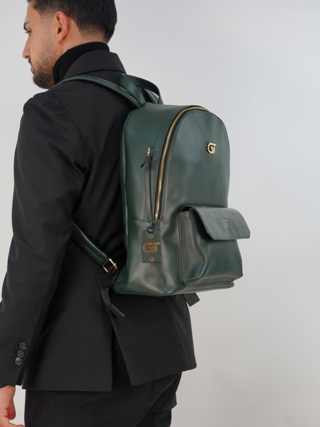 Zaino monogram verde